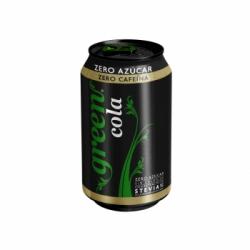 Green Cola zero azúcar zero cafeína lata 33 cl.