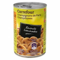 Champiñones laminados Carrefour 230 g.