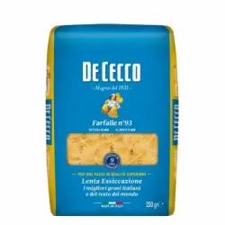 Pasta Farfalle De Cecco 250 g.