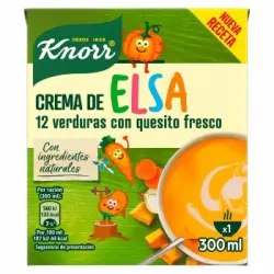 Crema de Elsa con quesito Knorr brik 300 ml.