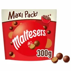 Bolitas de leche malteada con chocolate con leche Maltesers 300 g.