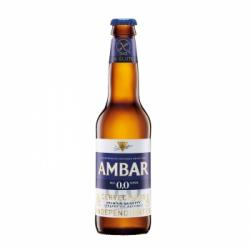 Cerveza Ambar 0,0 sin alcohol sin gluten botella 33 cl.