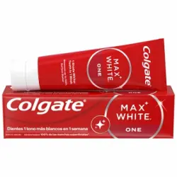 Dentífrico blanqueadora Max White One Colgate 75 ml.