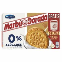Galletas María 0% azúcares Dorada Marbú Artiach 400 g.