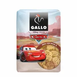 Pasta Disney Cars Gallo 300 g.