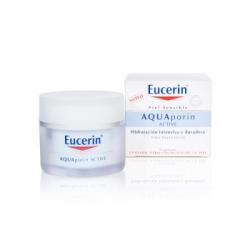 Crema Aquaporin Active para piel seca Eucerin 50 ml.