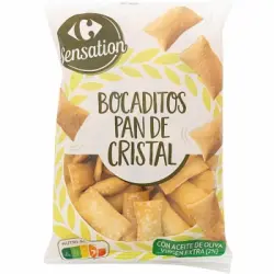 Bocaditos pan de cristal Sensation Carrefour 130 g.