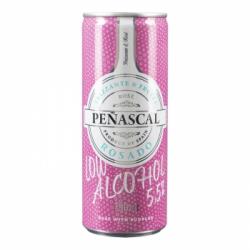 Vino frizzante rosado Peñascal 25 cl.