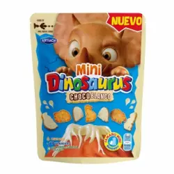 Galletas mini choco blanco Dinosaurus Artiach 120 g.