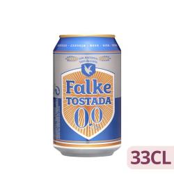 Cerveza 0,0% sin alcohol tostada Falke Lata 330 ml