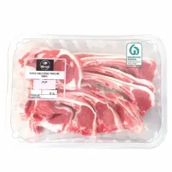 Chuleteado de cordero mixto familiar Carrefour El Mercado 450 g aprox