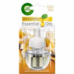 Ambientador eléctrico fragancia a orquídea y vainilla Essential Oils recambio Air Wick 1 ud.