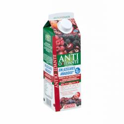 Bebida de frutas rojas antioxidante Hacendado sin azúcares añadidos Brick 1 L