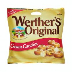 Caramelos mantequilla y nata Werther's original Paquete 0.15 kg