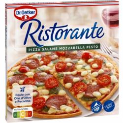 Pizza salame mozzarella pesto Ristorante Dr. Oetker 360 g.