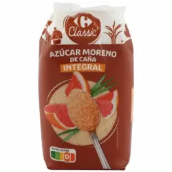 Azúcar moreno de caña in integral Classic ́ Carrefour 1 kg.