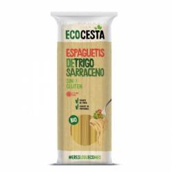 Espaguetis de trigo sarraceno ecológicos Ecocesta sin gluten 500 g.
