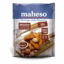 Porciones de pechuga de gallina estilo kentucky Maheso 250 g.