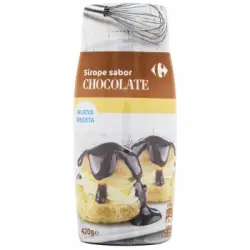 Sirope de chocolate Carrefour 420 g.