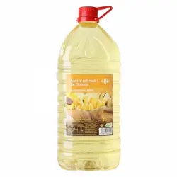 Aceite de girasol Carrefour garrafa 5 l.