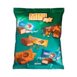 Mix mini barritas Hacendado de chocolate Paquete 0.395 kg