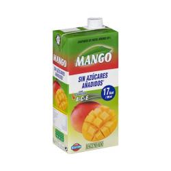 Néctar de mango Hacendado sin azúcares añadidos Brick 1 L
