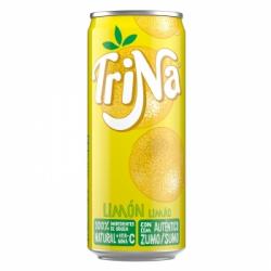 Refresco de limón Trina sin gas lata 33 cl.