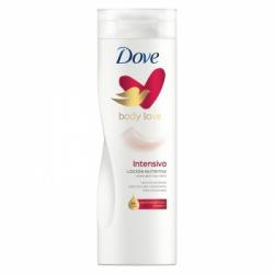 Loción corporal para pieles extra secas Intensiva Dove 400 ml.