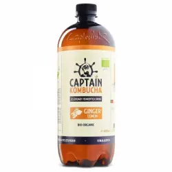 Captain Kombucha The Gutsy Ginger & Lemon ecológico botella 1 l.