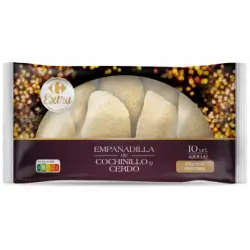 Empanadillas de cochinillo y cerdo Extra Carrefour 420 g.