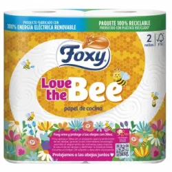 Papel cocina Love The Bee Foxy 2 rollos