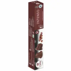 Café intenso en cápsulas Carrefour Extra compatible con Nespresso Original 10 ud.