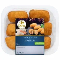 Croquetas de marisco Carrefour Extra 190 g.