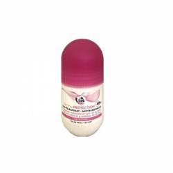 Desodorante roll-on dermo protección antitranspirante 0% alcohol Carrefour Soft 50 ml.