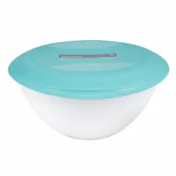 Bol de Plástico con Tapa CARREFOUR HOME Gama Fresh 6 l.