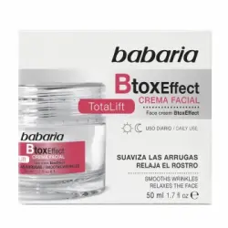 Crema facial botox difumina las arrugas Babaria 50 ml.