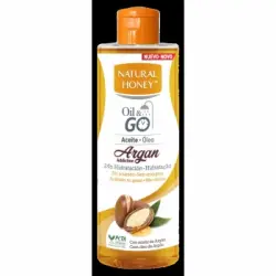 Aceite corporal hidratante de argán Oil&Go Natural Honey 300 ml.