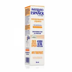 Desodorante liquido en spray antitranspirante Instituto Español 50 ml.