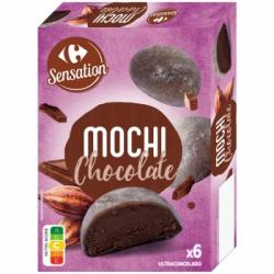 Helado mochi de chocolate Sensation Carrefour 6 ud.