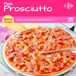 Pizza prosciutto Carrefour 330 g.