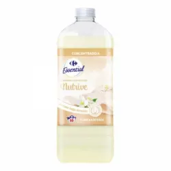 Suavizante concentrado nutrive Essential Carrefour 80 lavados.