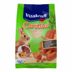 Bastones de zanahoria para conejos enanos Vitakraft 50 grs