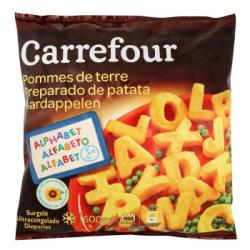 Letras de patata Carrefour 600 g.