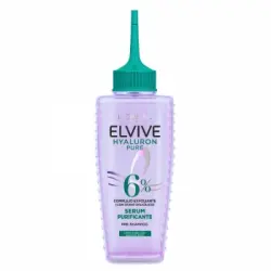 Serum purificante pre-champú hialurónico pure Elvive L'Oréal Paris 100 ml.