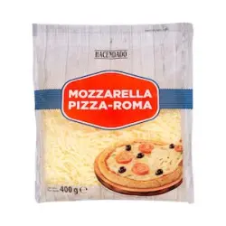 Queso rallado mozzarella pizza-Roma Hacendado Paquete 0.4 kg