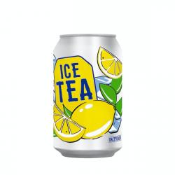 Refresco ice tea sabor limón Hacendado Lata 330 ml