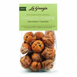Mini-Magdalenas Veganas Choco-Chips La Granja 200 g