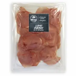 Lomo Curado en lonchas extrafinas Carrefour El Mercado sin gluten 100 g