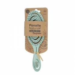 Cepillo masajeador de cabello ecológico Ponette Natural 1 ud.