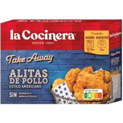 Alitas de pollo estilo americano La Cocinera 400 g